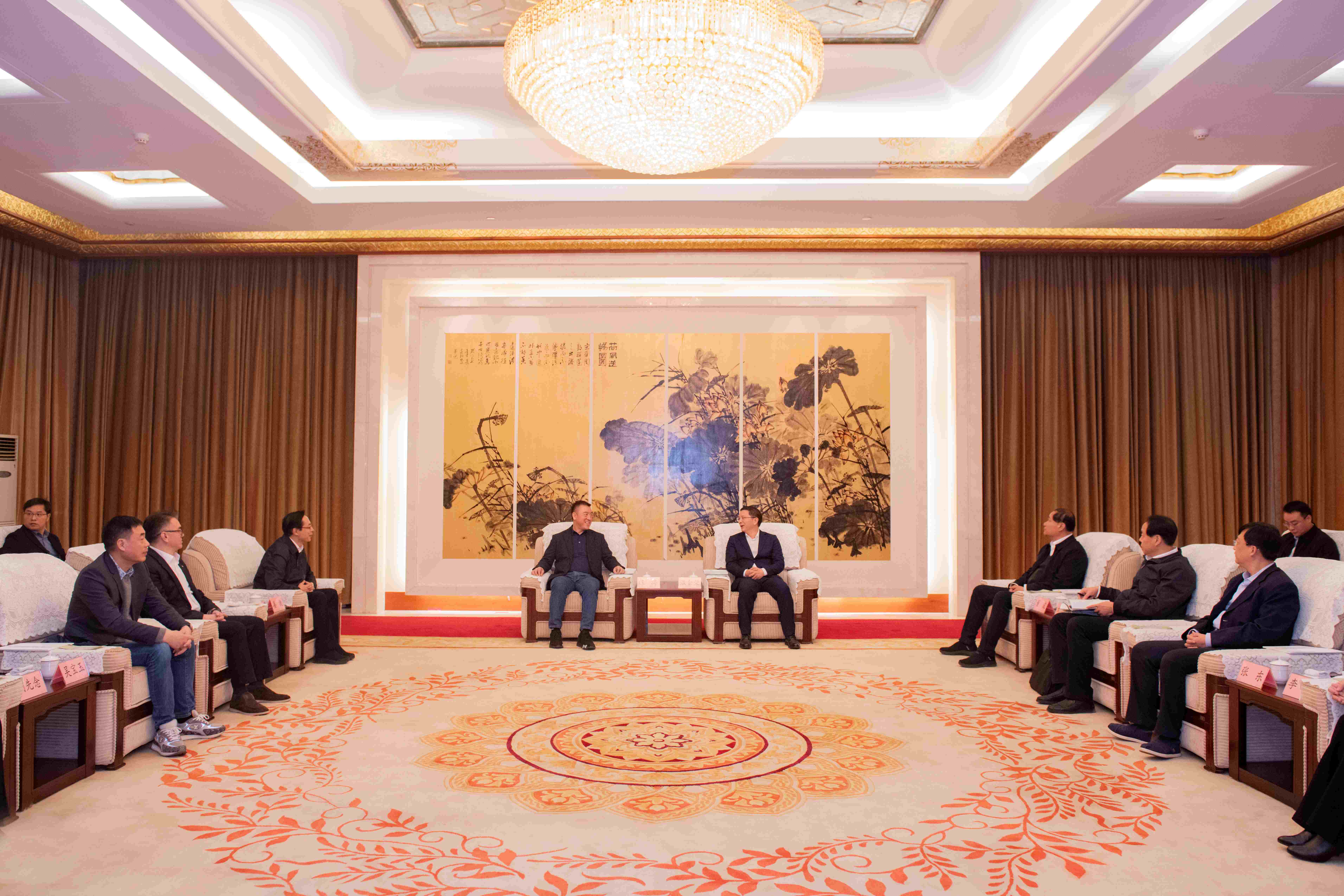 kaiyun开云科技董事长陈涛带领深圳市和惠州市企业家前往济宁市考察交流 